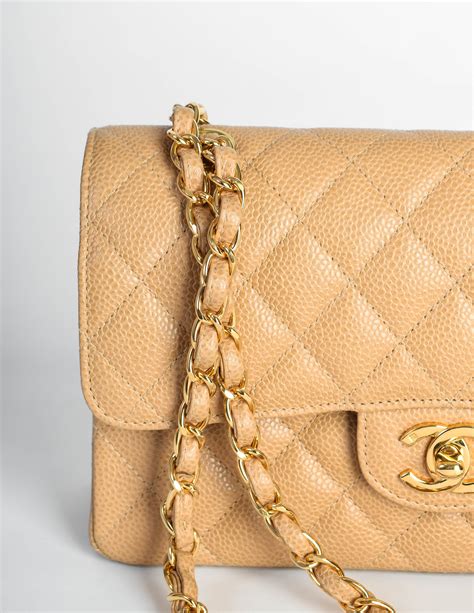 chanel flap bag mini beige|Chanel small flap bag price.